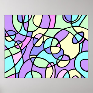 Poster Abstrait
