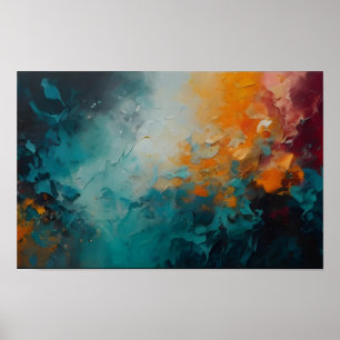 Poster abstrait