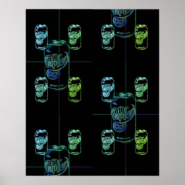 Poster Abstrait (Devant)