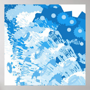 Poster Abstrait #008