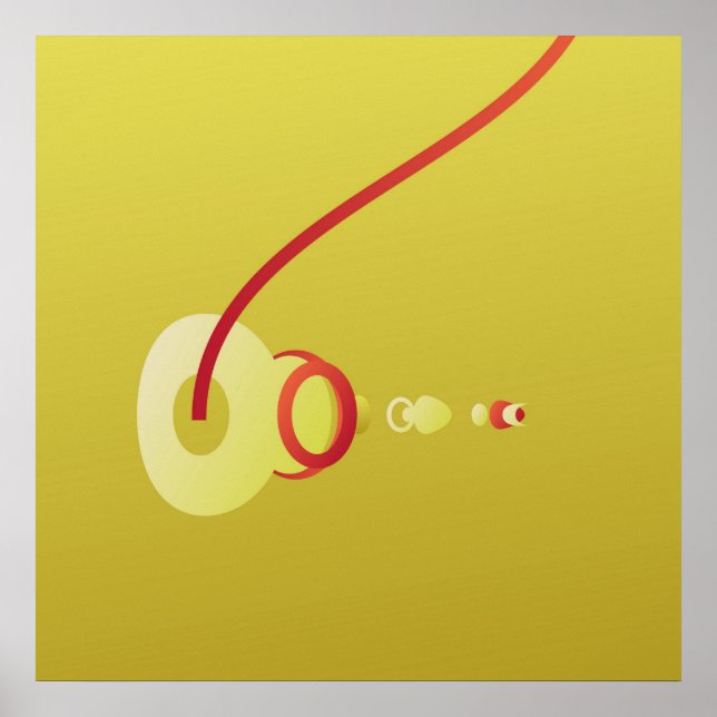 Poster Abstrait #195 (Devant)