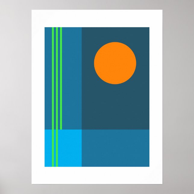 POSTER ABSTRAIT 2 (Devant)