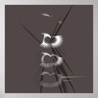 Poster Abstrait #297