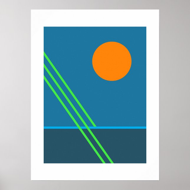 POSTER ABSTRAIT 3 (Devant)