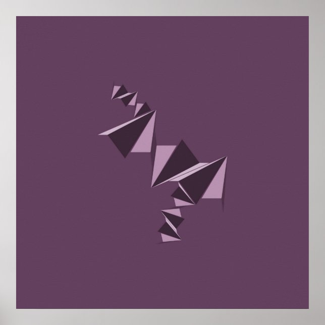 Poster Abstrait #315 (Devant)