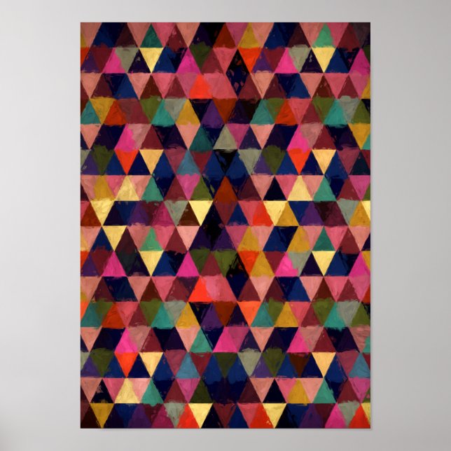 Poster Abstrait #374 (Devant)