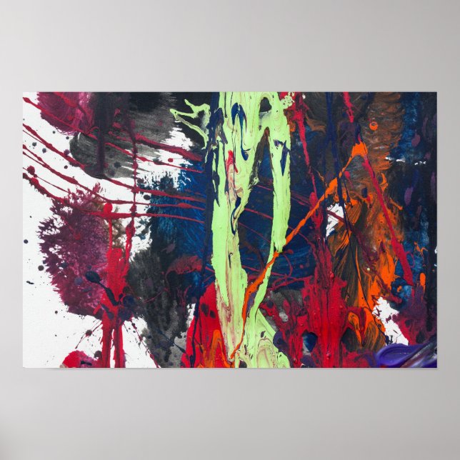 POSTER ABSTRAIT 4 (Devant)