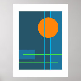 POSTER ABSTRAIT 4