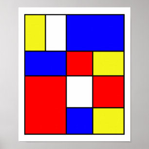 Poster Abstrait #414