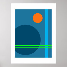 POSTER ABSTRAIT 5