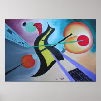 POSTER ABSTRAIT 5