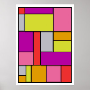 Poster Abstrait #60