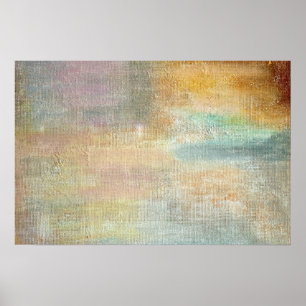 Poster Abstrait Automnal Moderne Artistique