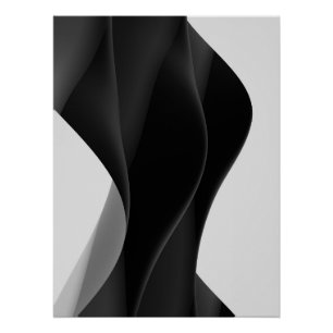 Poster Abstrait BLACK