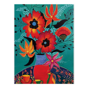 Poster Abstrait brillant