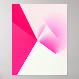 Poster Abstrait coloré minimal modifiable ajouter votre t