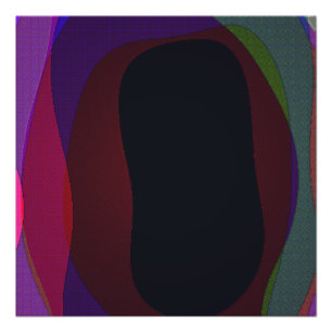 Poster Abstrait couleur foncé 716