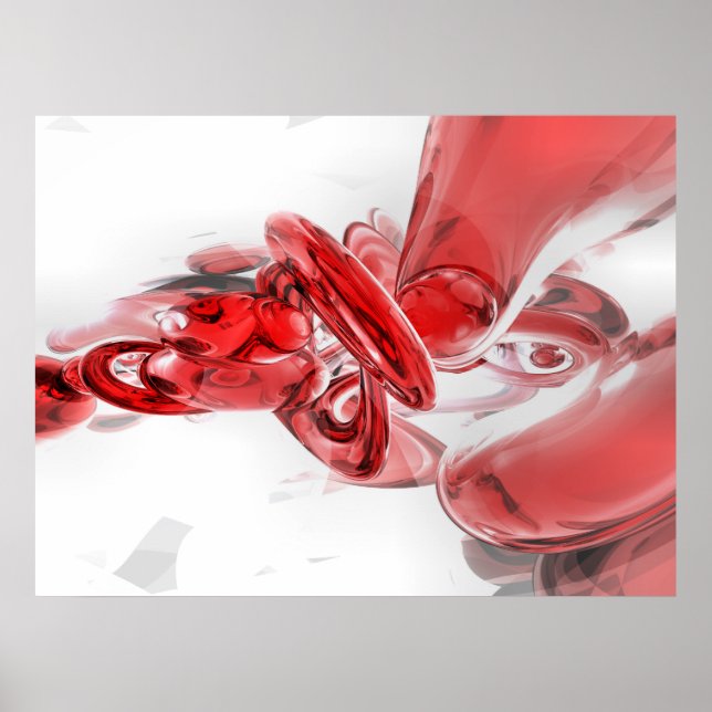 Poster Abstrait de la coagulation (Devant)