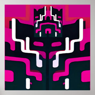 Poster Abstrait - Ken Gage Art