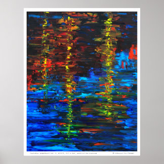 Poster Abstrait naturel