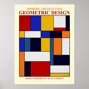 Poster Abstrait no 351 EP