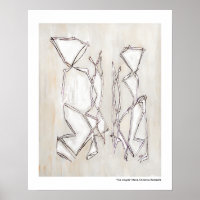 Abstrait noir blanc, couple pour les cadeaux de ma