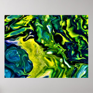 Poster Abstraite Color Study 319,