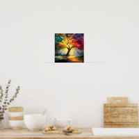 Abstraite nature spirituelle Arbre de vie