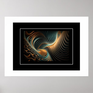 Poster Abstrakt Art