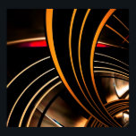 Poster Abstrakt Art Gold Space 2<br><div class="desc">Poster Abstrakt Art Gold Space 2</div>