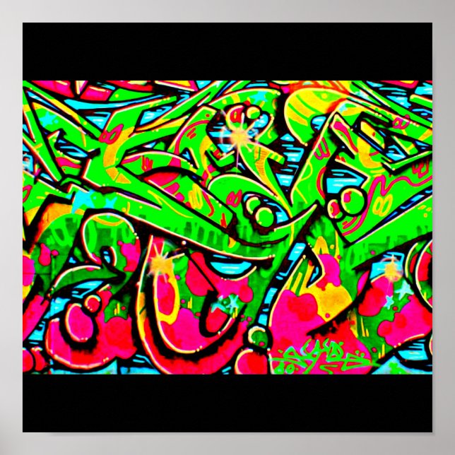 Poster-Abstrakt/Misc-Graffiti Gallery 13 Poster (Vorne)
