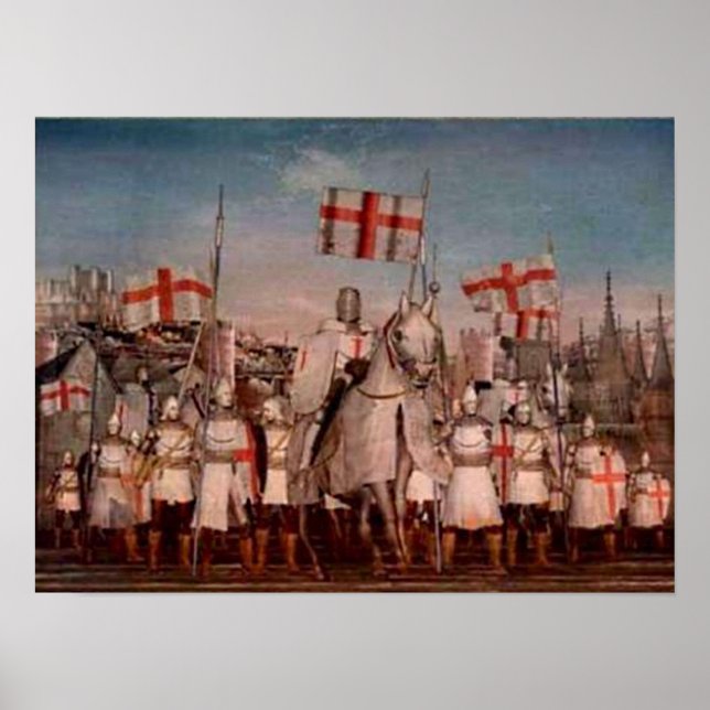 Poster Abteilung der Tempelritter (Devant)