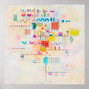 Poster Accent Doux, Wassily Kandinsky