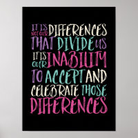Accepter Célébrer les différences Citation Inspira