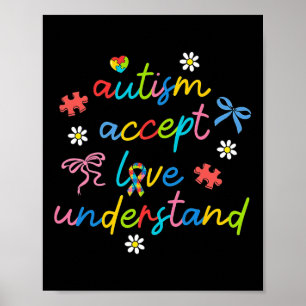 Poster Accepter Comprendre Aimer la Neurodiversité S'incl