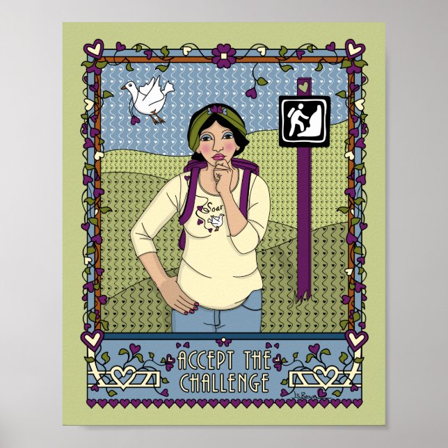 Poster Acceptez L'Affiche Challenge_A_8x10 (Devant)