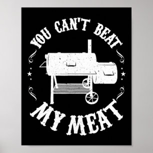 Poster Accessoire de fumoir à flux inversé de barbecue dr