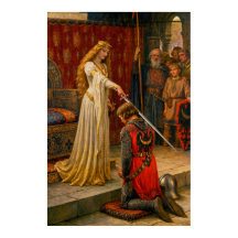 Accolade par Edmund Blair Leighton