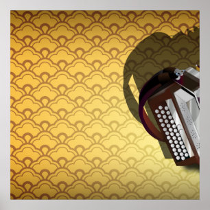 Poster Accordéon