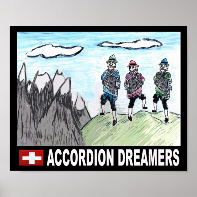 Poster Accordion Dreamers (Devant)