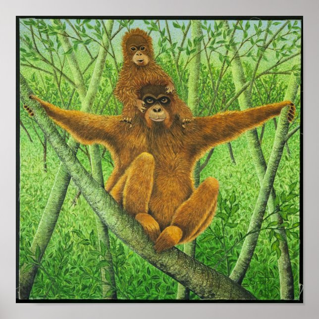 Poster Accrochez-vous (Devant)