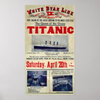 Accueil Arrivée Titanic Publicité 20 avril 1912