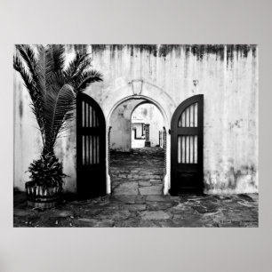 Poster "Accueil au château art de JTG de bon espoir"