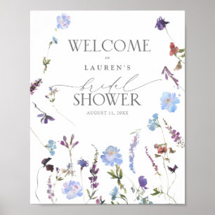 Poster Accueil de la Fête des mariées de Fleur sauvage Du