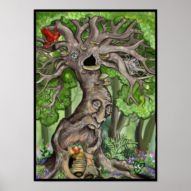 Poster Accueil de l'arbre généalogique (Devant)