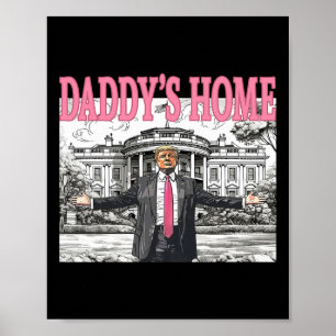 Poster Accueil de papa Chemise Trump Femmes Hommes Enfant