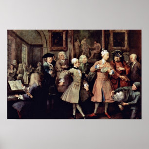 Poster Accueil Du Matin " Par Hogarth William