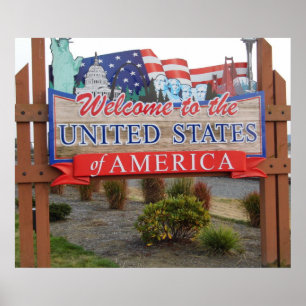 Poster Accueil vers les Etats-Unis