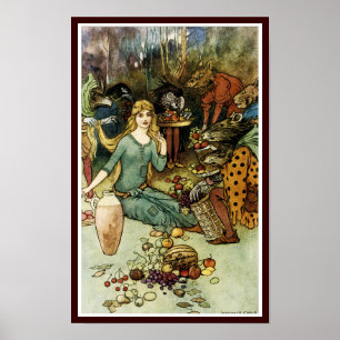 Poster Acheter chez nous avec un Curl d'or