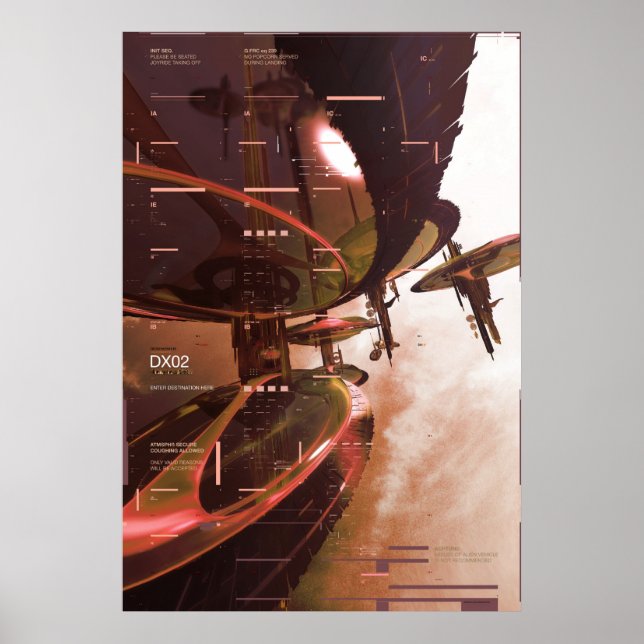 Poster achtung (Devant)